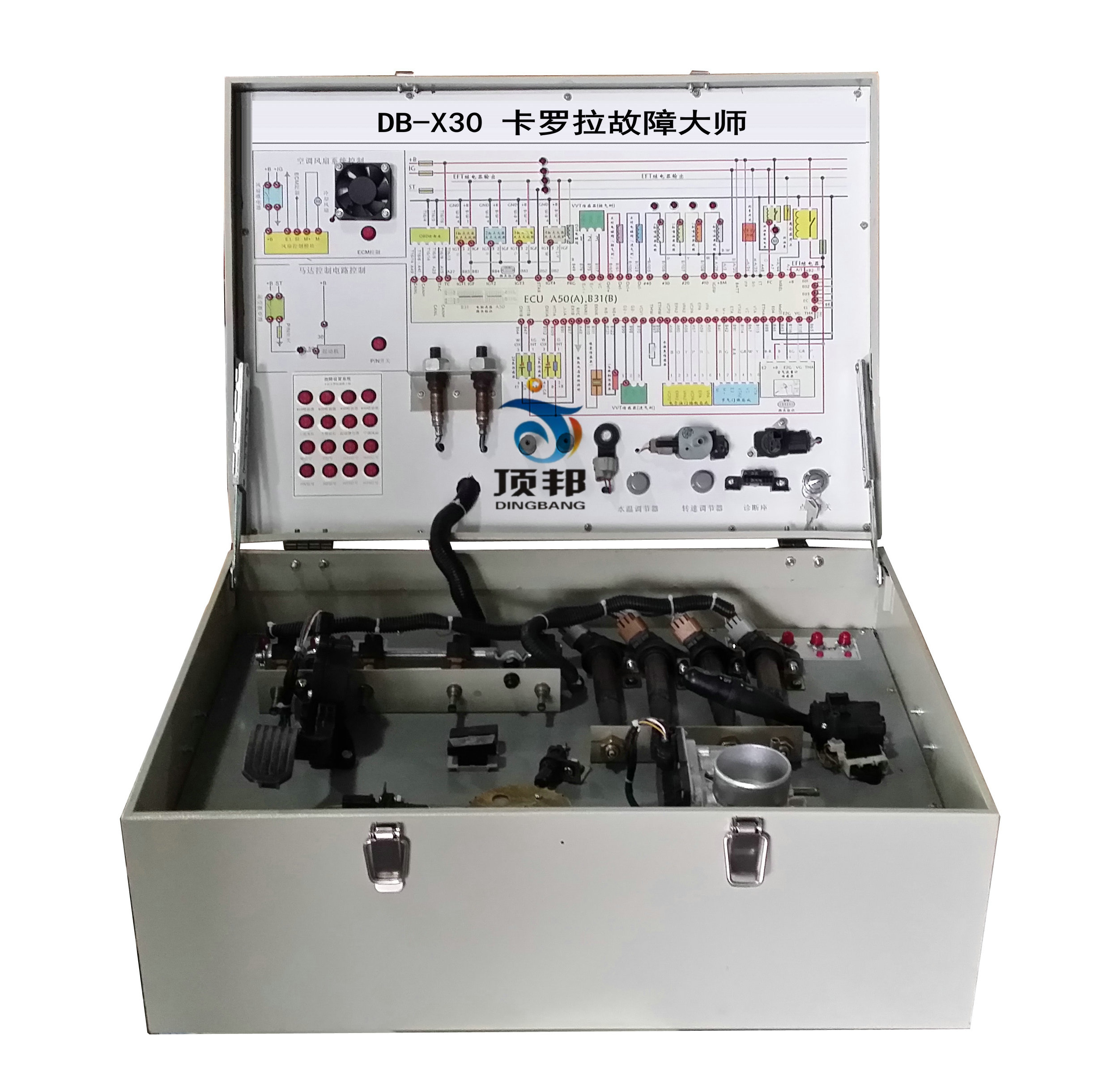 汽車發(fā)動機(jī)電控故障仿真實(shí)驗(yàn)箱