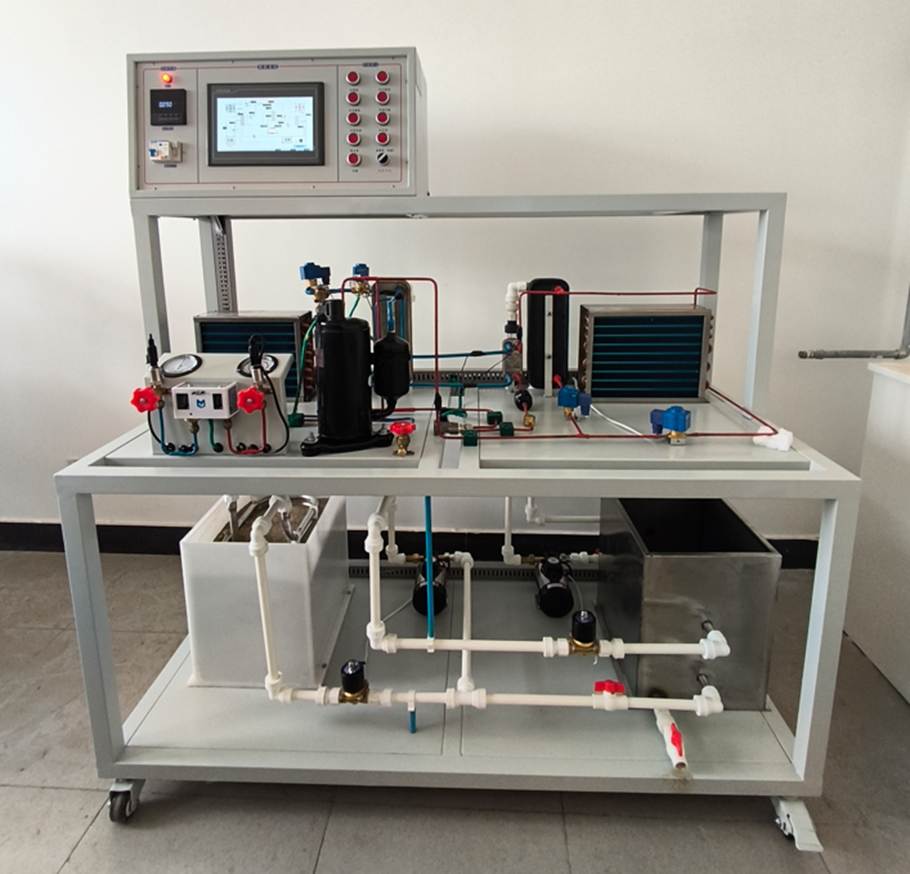 空氣-水-土三源熱泵實驗裝置